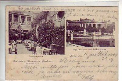 Berlin Mitte Nürnberger Bierhaus 1904