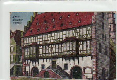 Hanau am Main Rathaus 1919