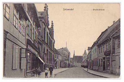Salzwedel ,Breitestrasse ca 1915
