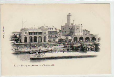 Alger-Algier Marine Torpedoboot ca 1900 Algerien-Afrika