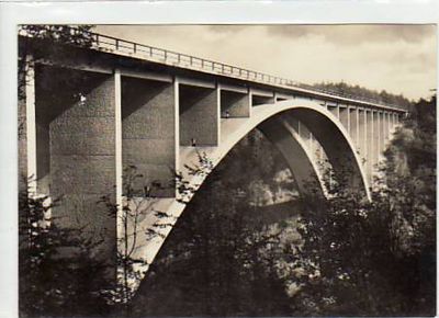 Hermsdorf Autobahnbrücke ,Postkarten mit Brücken 1971