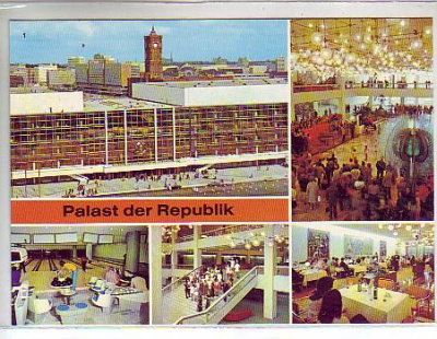 Berlin Mitte Palast der Republik 1978