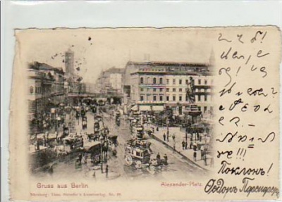 Berlin Mitte Alexanderplatz 1900