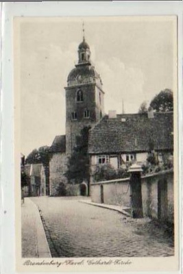 Brandenburg an der Havel Gothardt-Kirche ca 1945
