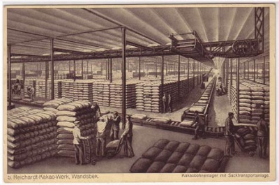 Hamburg-Wandsbek Reichardt Kakao-Werk Fabrik