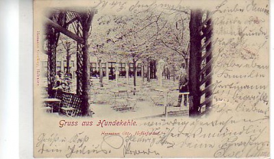 Berlin Grunewald Gasthaus  Hundekehle 1899