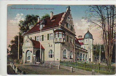 Berlin Grunewald Forsthaus Paulsborn 1911