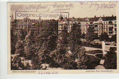Berlin Wilmersdorf Kaiserplatz 1938