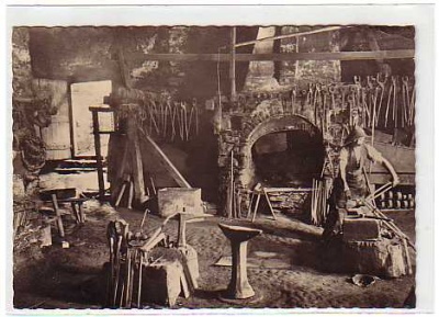 Der alte Hammer zu Frohnau bei Annaberg,Erzgebirge 1960