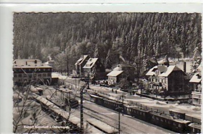 Kurort Kipsdorf Erzgebirge Bahnhof 1962