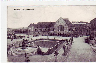 Aachen Bahnhof 1917