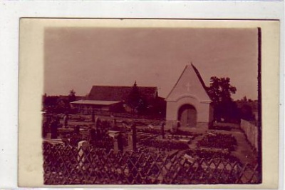 Altenhausen Ruhloft Foto Karte Friedhof ca 1910