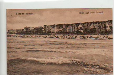 Ostseebad Bansin Usedom Strand 1920