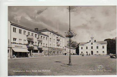 Kristinehamm Markt ca 1940 Schweden