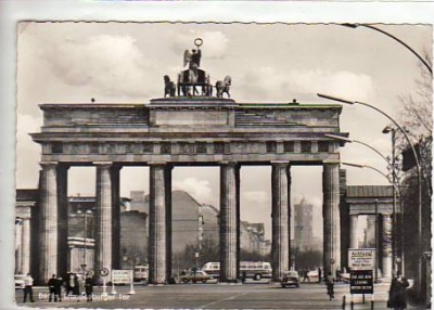 Berlin Mitte Brandenburger Tor 1961