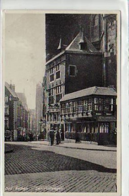 Aachen Der Postwagen 1938