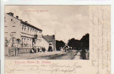 Glasow bei Blankenfelde Gasthof 1904