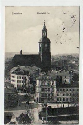 Berlin Spandau Nikolaikirche 1914