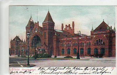 Hamburg Altona Bahnhof 1907