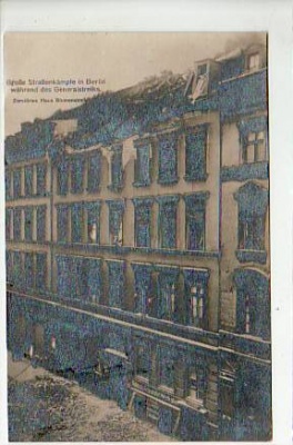 Berlin Mitte Straßenkämpfe, Revolution 1919, Blumenstraße