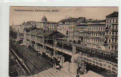 Berlin Schöneberg Hochbahnbahnhof Bülowstraße ca 1915