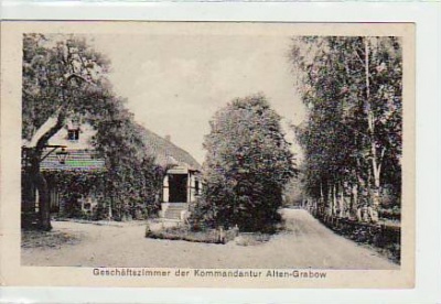 Altengrabow Truppenübungsplatz Geschäftszimmer 1914