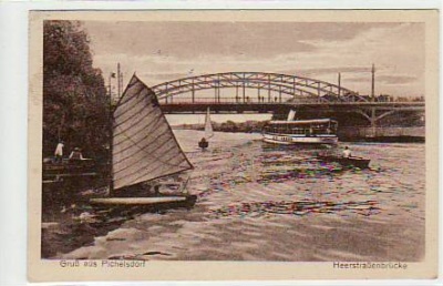 Berlin Spandau Pichelsdorf Herrstrassenbrücke 1931