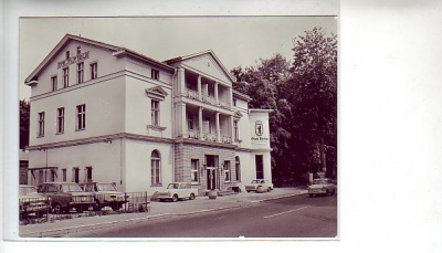 Ostseebad Heringsdorf Hotel Stadt Berlin ca 1980