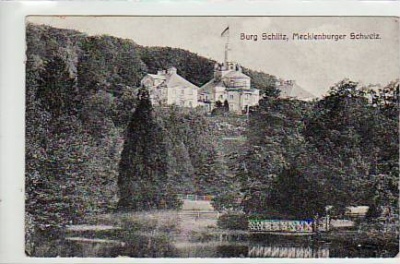 Burg Schlitz Mecklenburger Schweiz bei Teterow 1921