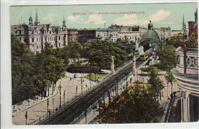 Berlin Schöneberg Hochbahn Nollendorfplatz 1912