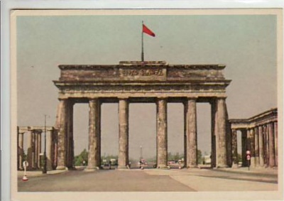 Berlin Mitte Brandenburger Tor 1954