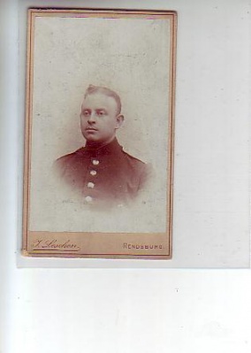 Rendsburg Militär Foto ca 1900