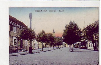 Trebbin Markt ca 1915