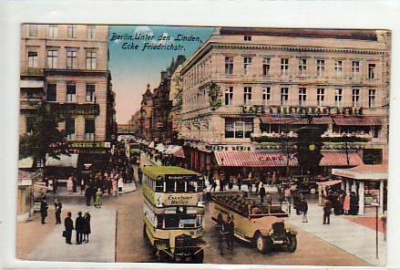 Berlin Mitte Unter den Linden Auto-Bus 1940