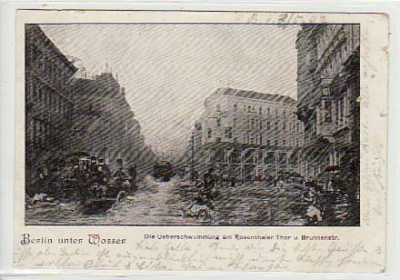 Berlin Mitte Hochwasser Katastrophe 1902
