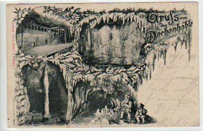 Dechenhöhle Iserlohn Sauerland 1899