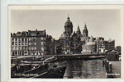 Amsterdam Prins Hendrikkade ca 1940 Niederland