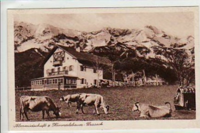 Almwirtschaft Hanneslebauer-Graseck bei Garmisch-Partenkirchen
