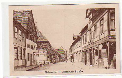 Salzwedel Altperver Straße vor 1945