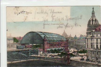 Berlin Mitte Bahnhof Friedrichstraße 1904