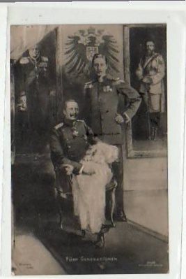 Adel Monarchie Kaiser Wilhelm der 2. Fünf Generationen 1906