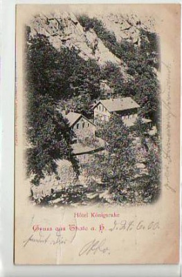 Thale im Harz Hotel Könisruhe 1900
