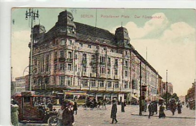 Berlin Mitte Potsdamer Platz Der Fürstenhof 1911
