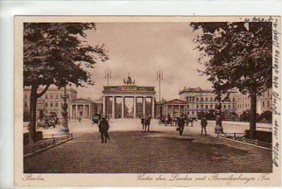 Berlin Mitte Brandenburger Tor 1912
