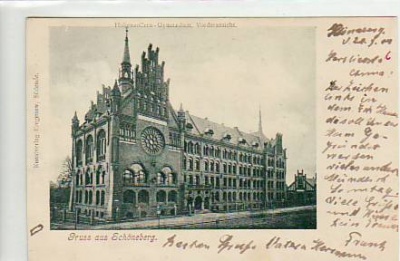 Berlin Schöneberg Gymnasium 1900