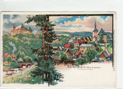 Altenberg-Bärenstein Litho ca 1900