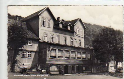 Altenbrak Bodetal,Harz Hotel Weißes Roß 1957