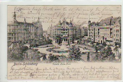 Berlin Schöneberg Victoria-Luise Platz 1905