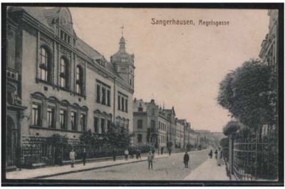 Sangerhausen Regelgasse 1915