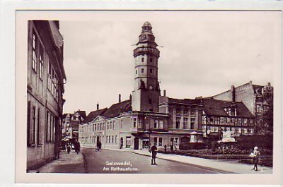 Salzwedel in der Altmark Rathaus vor 1945
